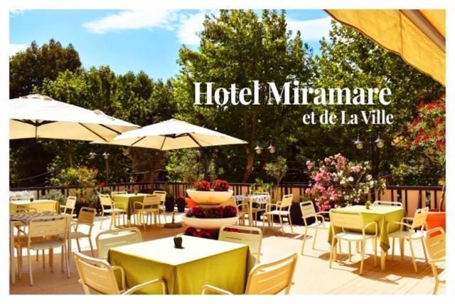 Hotel Miramare Et De La Ville Rimini Bagian luar foto